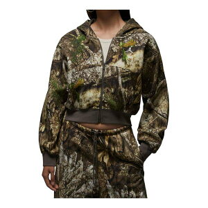Air Jordan W[_ fB[X Xj[J[ y(WMNS) Air Jordan Brooklyn Fleece Mod Crop Full-Zip Hoodie 'Realtree' HV0470-133z TCY US_W_S