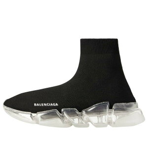 Balenciaga oVAK fB[X Xj[J[ y(WMNS) Balenciaga Speed 2.0 'Black Clear Sole' 617196W2DC41090z TCY US_8(25.0cm)