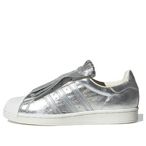 adidas AfB_X fB[X Xj[J[ y(WMNS) adidas Superstar Fringe 'Silver Metallic' FW8159z TCY US_6.5(23.5cm)