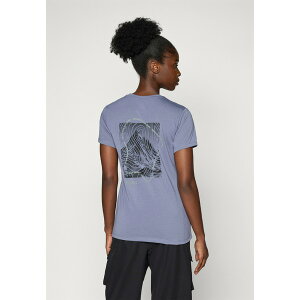 m[XtFCX fB[X TVc gbvX FOUNDATION HALF DOME GRAPHIC - Print T-shirt - twilight galaxy