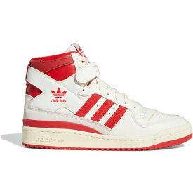 adidas アディダス メンズ スニーカー 【adidas Forum 84 Hi】 サイズ US_10(28.0cm) Cloud White Team Red