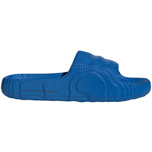 adidas �A�f�B�_�X �����Y �X�j�[�J�[ �yadidas Adilette 22 Slides Blue Bird Core Black�z �T�C�Y US_9(27.0cm) Blue Bird/Blue Bird/Core Black