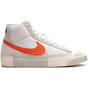 Nike �i�C�L �����Y �X�j�[�J�[ �yNike Blazer Mid 77 Remastered Pro Club Safety Orange�z �T�C�Y US_10(28.0cm) White/Sail/Light Silver/Safety Orange