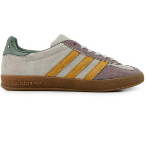 adidas �A�f�B�_�X �����Y �X�j�[�J�[ �yadidas Gazelle Indoor Off White Preloved Yellow�z �T�C�Y US_10(28.0cm) Off White/Aluminium/Preloved Yellow