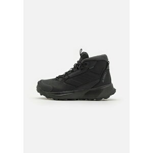 AfB_X ebNX Y oXPbg{[ X|[c TERREX WINTER BOOT MID LEATHER - Winter boots - core black/grey four