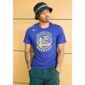 ナイキ メンズ Tシャツ トップス NBA GOLDEN STATE WARRIORS STEPH CURRY NAME AND NUMBER TEE - Print T-shirt - rush blue/curry stephen