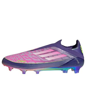 adidas �A�f�B�_�X �����Y �X�j�[�J�[ �yadidas x Lamine Yamal F50 Elite Laceless 'Purple' JS0560�z �T�C�Y US_8(26.0cm)