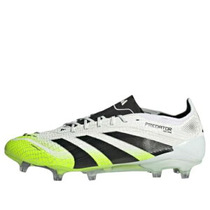 adidas AfB_X Y Xj[J[ yadidas Predator Elite FG 'Cloud White Black Lucid Lemon' JI1082z TCY US_5(23.0cm)