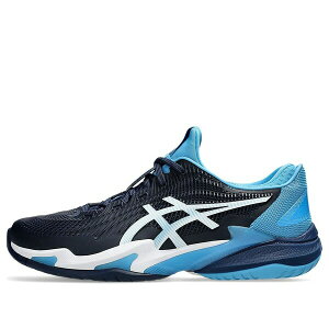 ASICS �A�V�b�N�X �����Y �X�j�[�J�[ �yASICS Court FF 3 Novak 'Blue Expanse White' 1041A361-963�z �T�C�Y US_9.5(27.5cm)