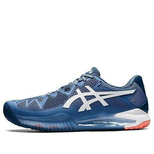 ASICS �A�V�b�N�X �����Y �X�j�[�J�[ �yASICS Gel Resolution 8 2E Wide 'Blue Harmony' 1041A113-404�z �T�C�Y US_7.5(25.5cm)