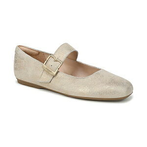 �h�N�^�[�E�V���[�� ���f�B�[�X �T���_�� �V���[�Y Women's Weston-Jane Square Toe Mary Jane Flats Gold Leather