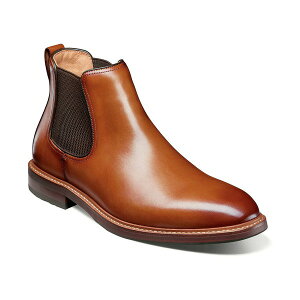 t[VC Y u[c V[Y Men's Anthem Plain Toe Chelsea Boots Saddle tan