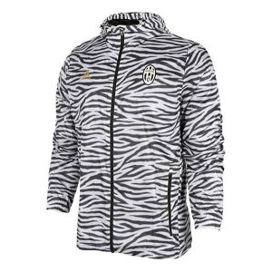 adidas AfB_X Y Xj[J[ yadidas Juventus Zebra Woven hooded track Jacket Black White AZ5338z TCY US_M_M