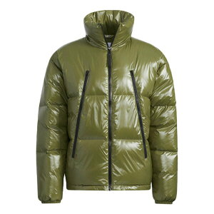 adidas AfB_X Y Xj[J[ yadidas originals Stand Collar Solid Color Sports Down Jacket Green H66014z TCY US_M_S