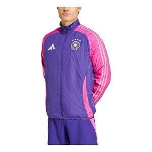 adidas AfB_X Y Xj[J[ yadidas Germany Anthem Football Jacket Asia Sizing 'Purple Pink' IX0405z TCY US_M_XXL