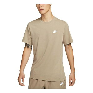 Nike iCL Y Xj[J[ yNike Sportswear Club T-shirt Asia Sizing 'Khaki' AR4999-248z TCY US_M_XXL