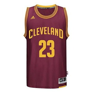 adidas AfB_X Y Xj[J[ yadidas SW Cleveland Cavaliers LeBron James Jersey 'Red Yellow' A61199z TCY US_M_XXL