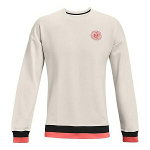 Under Armour アンダーアーマー メンズ スニーカー 【Under Armour Rival Fleece AMP Long Sleeve Sweatshirt 'Beige' 1361455-112】 サイズ US_M_M