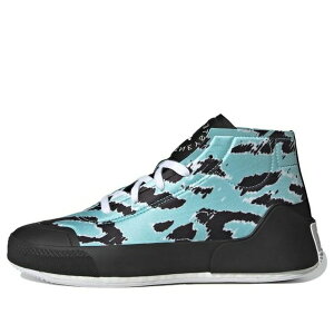 adidas �A�f�B�_�X ���f�B�[�X �X�j�[�J�[ Black/Blue �y(WMNS) adidas Stella McCartney x adidas Treino Mid Graphic 'Black Blue' GZ4382�z �T�C�Y US_8(25.0cm)