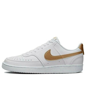 Nike �i�C�L ���f�B�[�X �X�j�[�J�[ White/Gold �y(WMNS) Nike Court Vision Low Next Nature 'White Gold' DH3158-105�z �T�C�Y US_7(24.0cm)