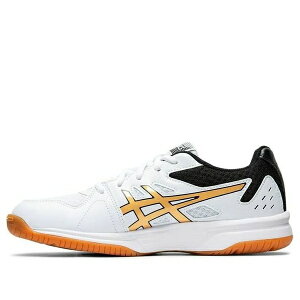 ASICS �A�V�b�N�X ���f�B�[�X �X�j�[�J�[ White/Black �y(WMNS) ASICS Upcourt 3 'Pure Gold' 1072A012-106�z �T�C�Y US_W_11.5