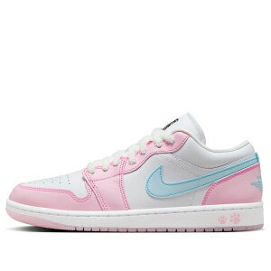 Air Jordan W[_ fB[X Xj[J[ White/White/Pink Foam/Glacier Blue y(WMNS) Air Jordan 1 Low SE 'Paw Print Pink Foam' HM3706-141z TCY US_7.5(24.5cm)