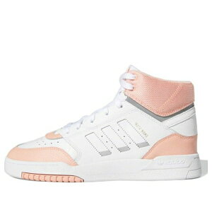 adidas �A�f�B�_�X ���f�B�[�X �X�j�[�J�[ White/Orangepink �y(WMNS) adidas originals Drop Step 'White Orangepink' EE6536�z �T�C�Y US_7(24.0cm)