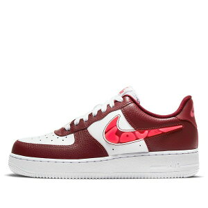 Nike �i�C�L ���f�B�[�X �X�j�[�J�[ Team Red/Siren Red/Black/White/Clear �y(WMNS) Nike Air Force 1 '07 SE 'Love For All - Team Red' CV8482-600�z �T�C�Y US_7.5(24.5cm)