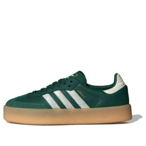 adidas �A�f�B�_�X ���f�B�[�X �X�j�[�J�[ Collegiate Green/Core White/Gum �y(WMNS) adidas Sambae 'Collegiate Green Gum' IF1835�z �T�C�Y US_6(23.0cm)