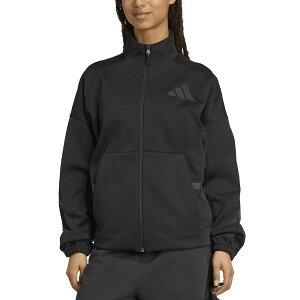 AfB_X fB[X WPbgu] AE^[ Women's Z.N.E. Zip-Front Long Sleeve Track Jacket Black