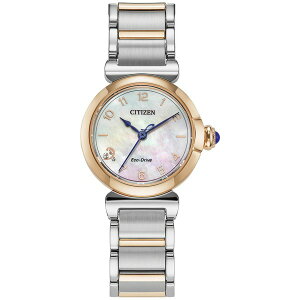 V`Y fB[X uXbgEoOEANbg ANZT[ Eco-Drive Women's Two-Tone Stainless Steel Bracelet Watch 26mm No Color