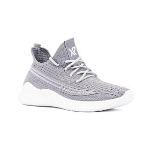 GbNXC Y Xj[J[ V[Y Men's Breathable Niko Sneakers Gray