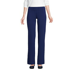 �����Y�G���h ���f�B�[�X �J�W���A���p���c �{�g���X Women's Starfish Mid Rise Straight Leg Elastic Waist Pull On Pants Deep sea navy