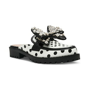 �x�b�c�B�W�����\�� ���f�B�[�X �X���b�|���E���[�t�@�[ �V���[�Y Women's Evaline Bow Loafer Mules Polka Dot Multi