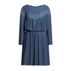 【送料無料】 フラコミーナ レディース ワンピース トップス Mini dresses Blue