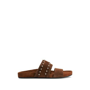 �W���[�b�y�U�m�b�e�B �����Y �T���_�� �V���[�Y Ryan stud-embellishment double-banded sandals Brown