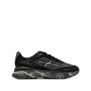 �v���~�A�[�^ �����Y �X�j�[�J�[ �V���[�Y Moerun panelled sneakers Black