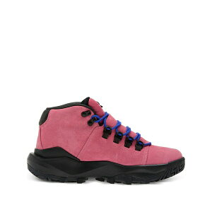 �i�C�L �����Y �X�j�[�J�[ �V���[�Y Cygnal lace-up suede hi-top sneakers Pink