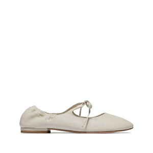 �x���i���h ���f�B�[�X �T���_�� �V���[�Y Bernardo 1946 tie-fastening elasticated ballet flats White