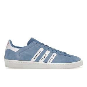 adidas �A�f�B�_�X �����Y �X�j�[�J�[ �yadidas Campus Human Made Blue�z �T�C�Y US_9.5(27.5cm) Light Blue/Cloud White/Off White