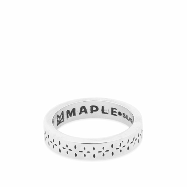 メープル メンズ アクセサリー リング Silver 全商品無料サイズ交換 メープル メンズ リング アクセサリー Maple Bandana Ring Silver