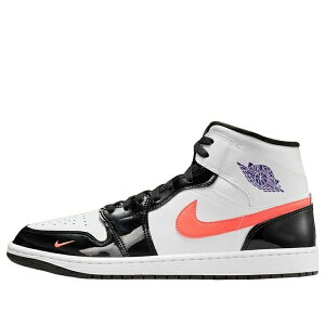 Jordan �W���[�_�� �����Y �X�j�[�J�[ �yAir Jordan 1 Mid 'Court Purple Bright Mango' IQ9387-010�z �T�C�Y US_7.5(25.5cm)