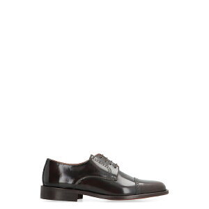 u[m}O Y Xb|E[t@[ V[Y Leather Lace-up Shoes brown