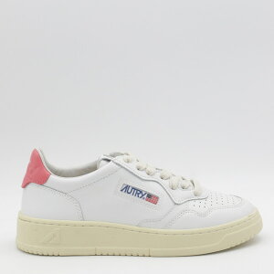 オートリー レディース スニーカー シューズ White And Pink Sneakers Bianco+rosa