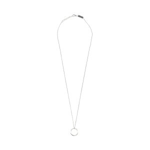 }^}WF fB[X lbNXE`[J[Ey_ggbv ANZT[ Logo Ring Necklace Silver