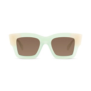 WNGX fB[X TOXACEFA ANZT[ Les Lunettes Baci - Light Green Sunglasses green