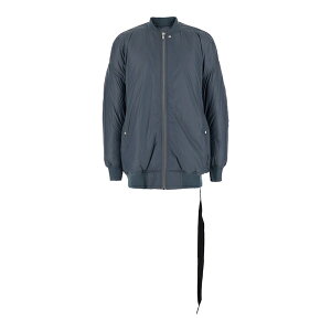 _[NVhE Y WPbgu] AE^[ Grey 'jumbo Flight' Bomber Jacket With Strap Detail In Tech Fabric Man Grey