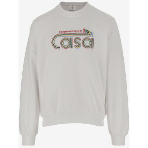 JTuJ Y jbg&Z[^[ AE^[ White Cotton Equipement Sportif Sweater WHITE