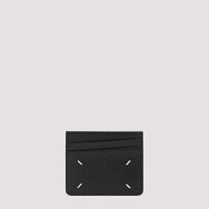 }^}WF Y z ANZT[ Leather 6 Card Holder Black