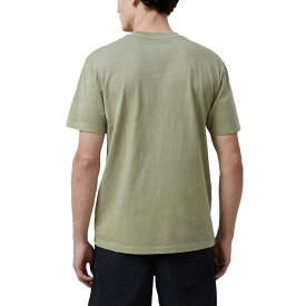 コットンオン メンズ Tシャツ トップス Men's Premium Loose Fit Art T-shirt Blair Green, Kyoto Rock Climbing